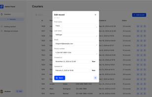 Manage Data in Your Database Tables