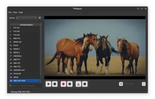 TVHplayer screenshot 1