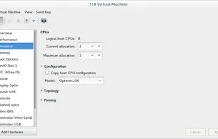 virt-manager screenshot 1