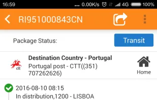 TrackingMore screenshot 2