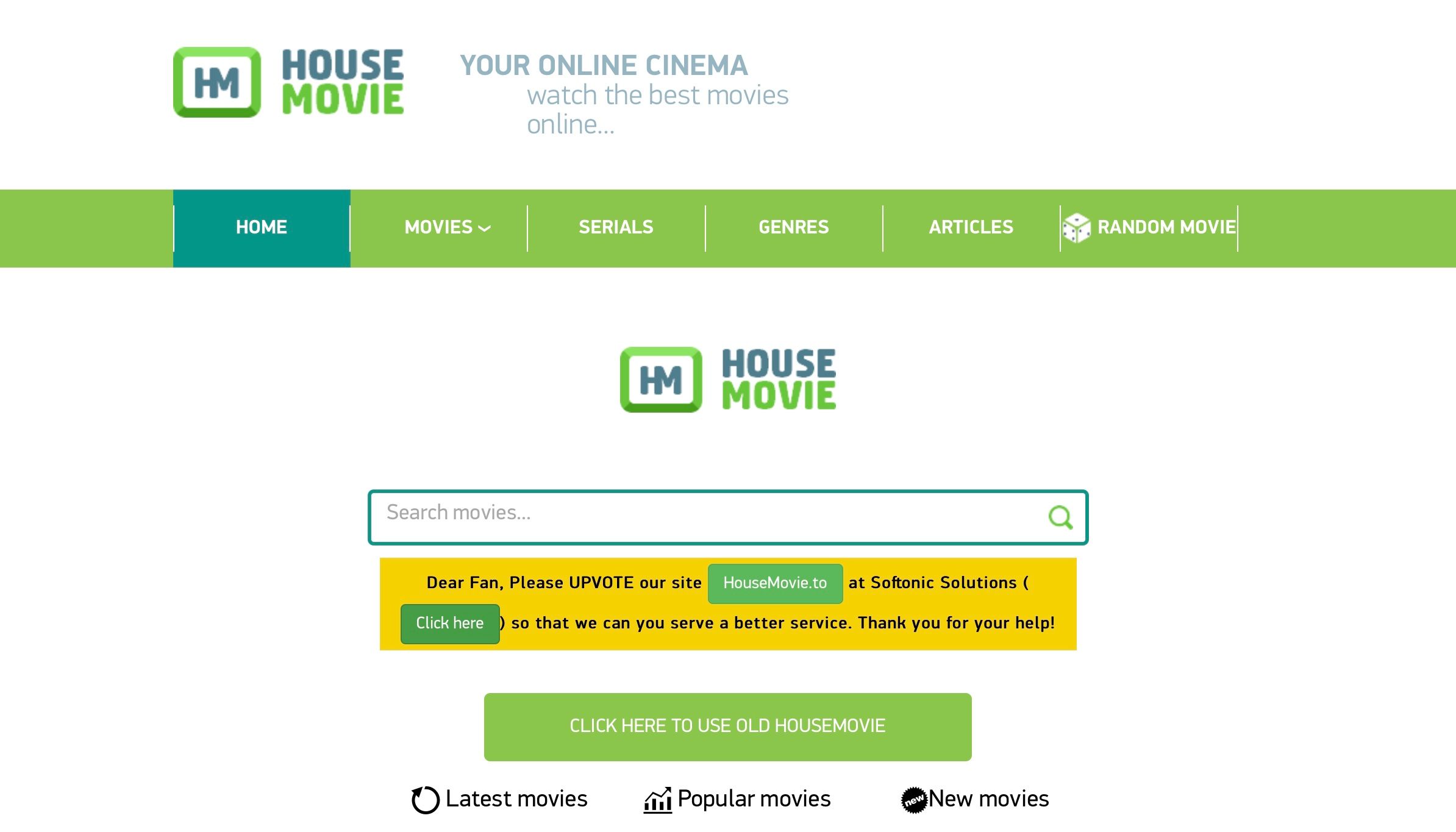 House movie online online