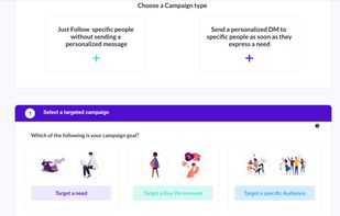 Campaigns set up