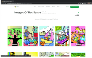 Images of Resilience activity stage one
