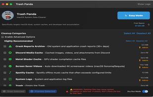 TrashPanda screenshot 1