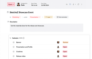 Zoho ToDo - Get work organized screenshot 2