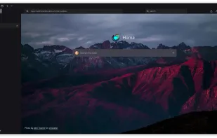 Hüma Browser screenshot 1