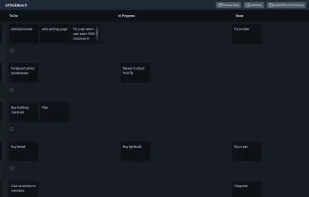 2dTaskBoard screenshot 1
