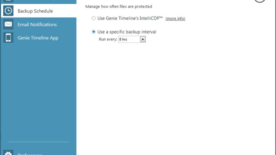 Genie timeline time machine backup software for windows that