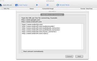 W3Capture screenshot 1