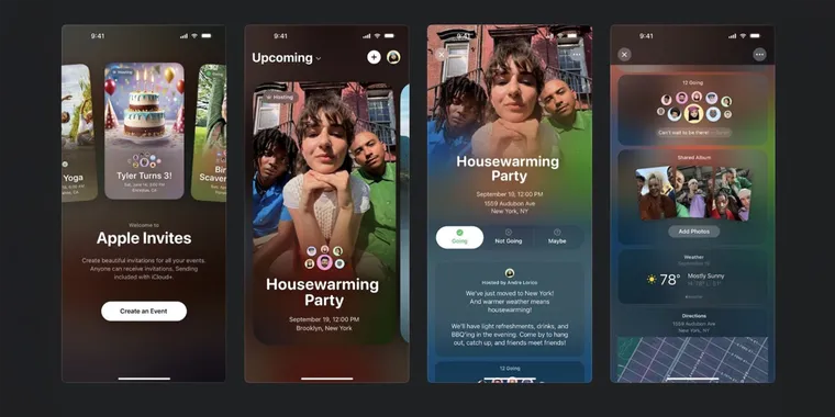 Apple launches Invites, a new event planning app with management tools & shared albums