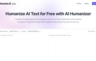Transform AI-generated text into genuine, human-like content with Humanize AI