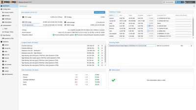Proxmox Backup Server screenshot 1