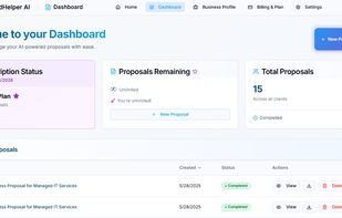 BidHelper AI screenshot 1