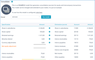XLReporting consolidates your data, and automates your elimination journals.