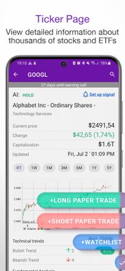 Tickeron screenshot 2