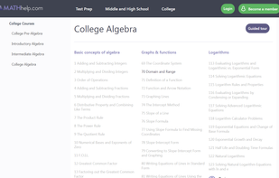 Math Help screenshot 1