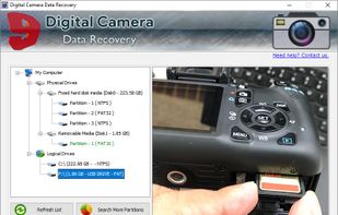 Digital Camera Data Recovery screenshot 3