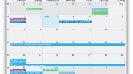 Kalendar screenshot 1