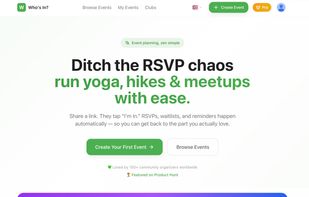 Who's In? screenshot 1