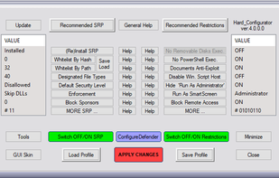 Hard_Configurator screenshot 1