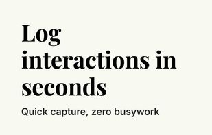 Reach - Personal CRM screenshot 2