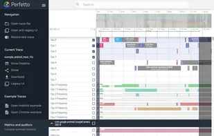 Perfetto screenshot 1