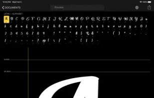 iFontMaker screenshot 2