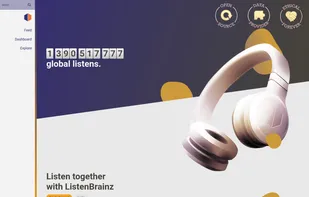 Front page, new design