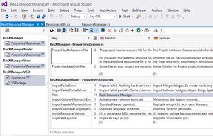 ResXResourceManager screenshot 1