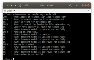 UniConvertor screenshot 1