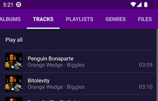 Vanilla Music screenshot 2