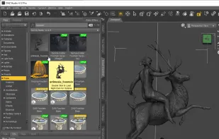 DAZ 3D screenshot 1