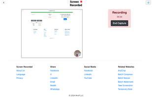 Screen Recorded screenshot 1