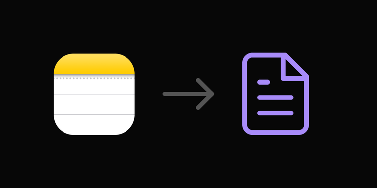 Obsidian enhances its importer tool to support Apple Notes image