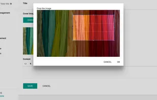Upload files to cloud or other destinations with support for image cropping and resizing.