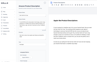 Amazon Product Description Template