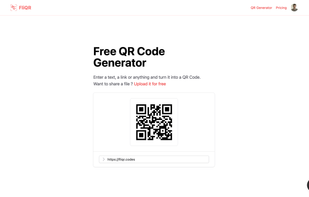 Free QR Code generator
