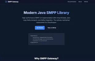 SMPP Gateway screenshot 1