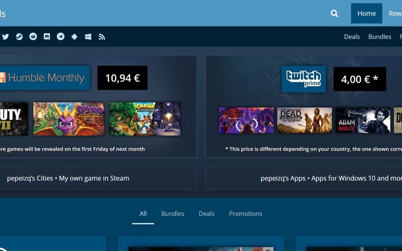 Steam Database VS GG.DEALS - compare differences & reviews?