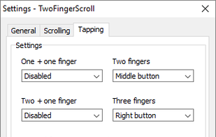 TwoFingerScroll screenshot 2