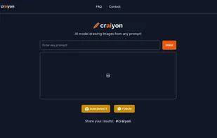 Craiyon screenshot 1