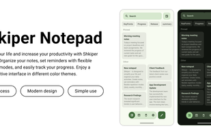 Shkiper Notepad screenshot 1