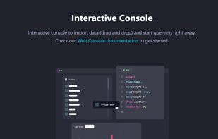 QuestDB screenshot 2