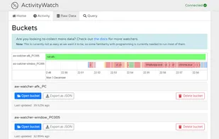 ActivityWatch screenshot 1