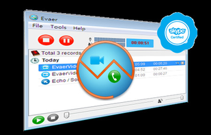 Recording Skype video and audio calls into MP4 & AVI movie files. Easy to use for your Skype video and audio interviews, conferences, podcasts, or family VoIP calls.