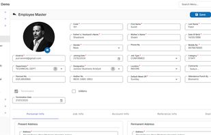 Arriba HRMS screenshot 1