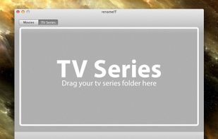 Drag and Drop files or folders directly onto renameIT