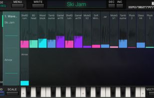 KORG iWAVESTATION screenshot 1
