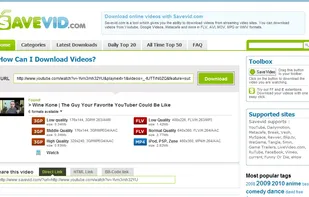 SaveVid screenshot 1