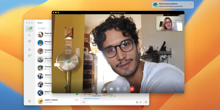 WhatsApp releases a revamped native Mac app in the App Store image
